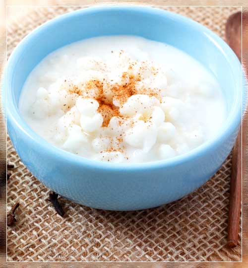 Receta para la preparación del Arroz con leche - Dulces Criollos del Estado Sucre