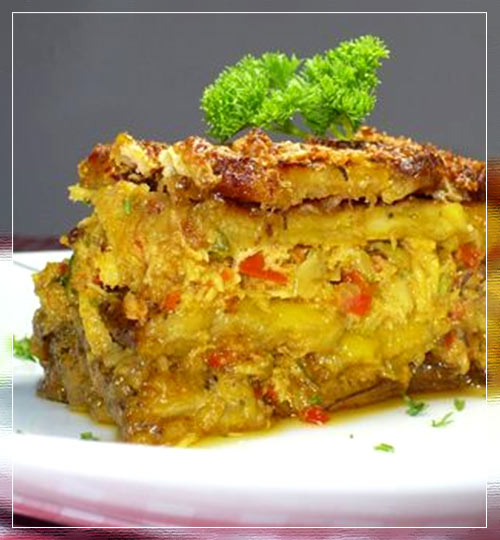 Receta del Pastel de Cazón
