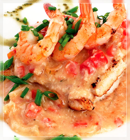 Receta del Pescado con Salsa de Mariscos